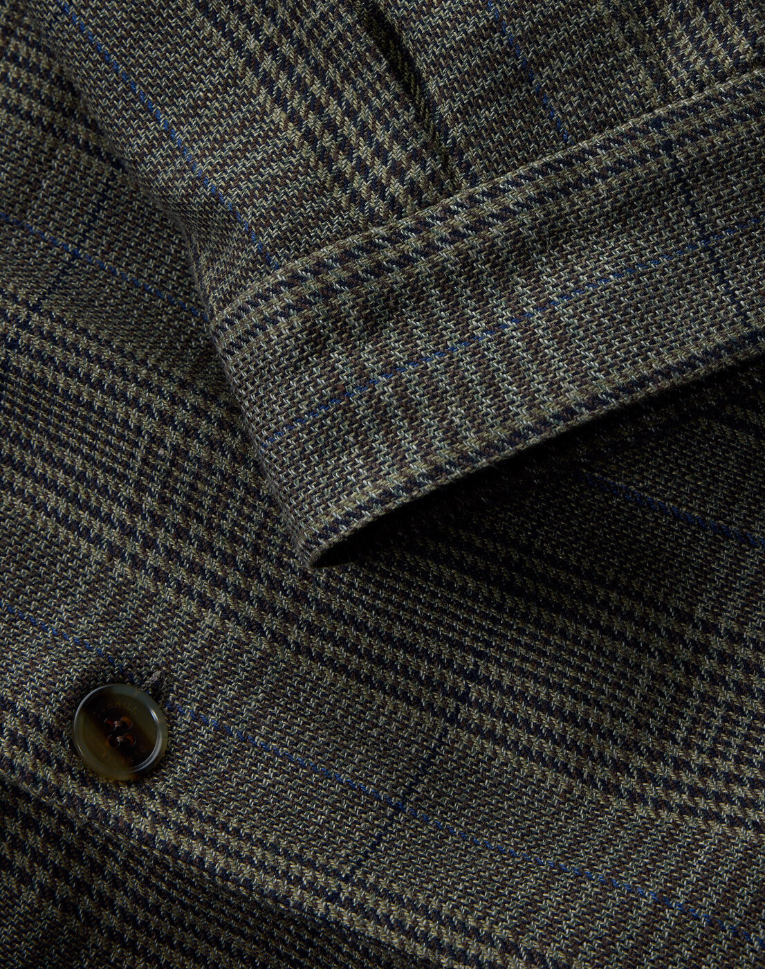 Athluxury Cotton Cashmere Shirt Jacket, view 6
