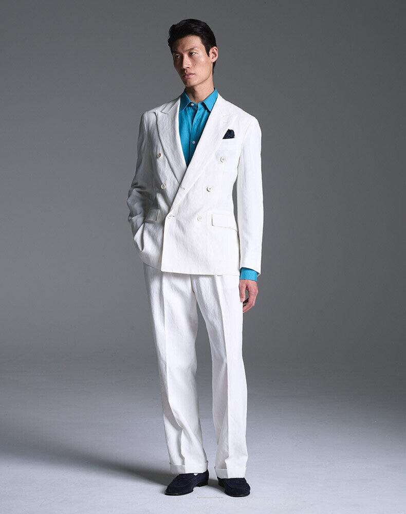 Wool Houndstooth Cavendish Single Breasted Sports Coat