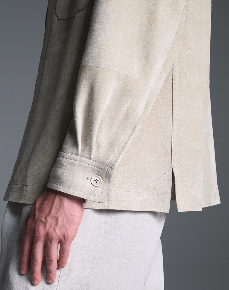 Leather Driving Jacket, view 4
