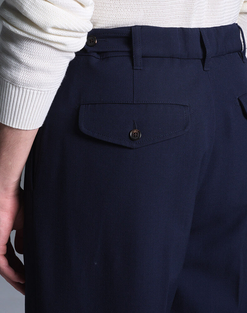 Cotton Twill 5 Pocket Trousers, view 4