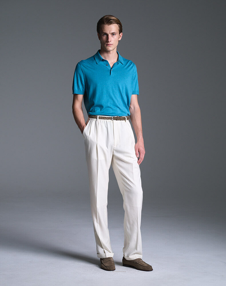 Cotton Gabardine Joggers