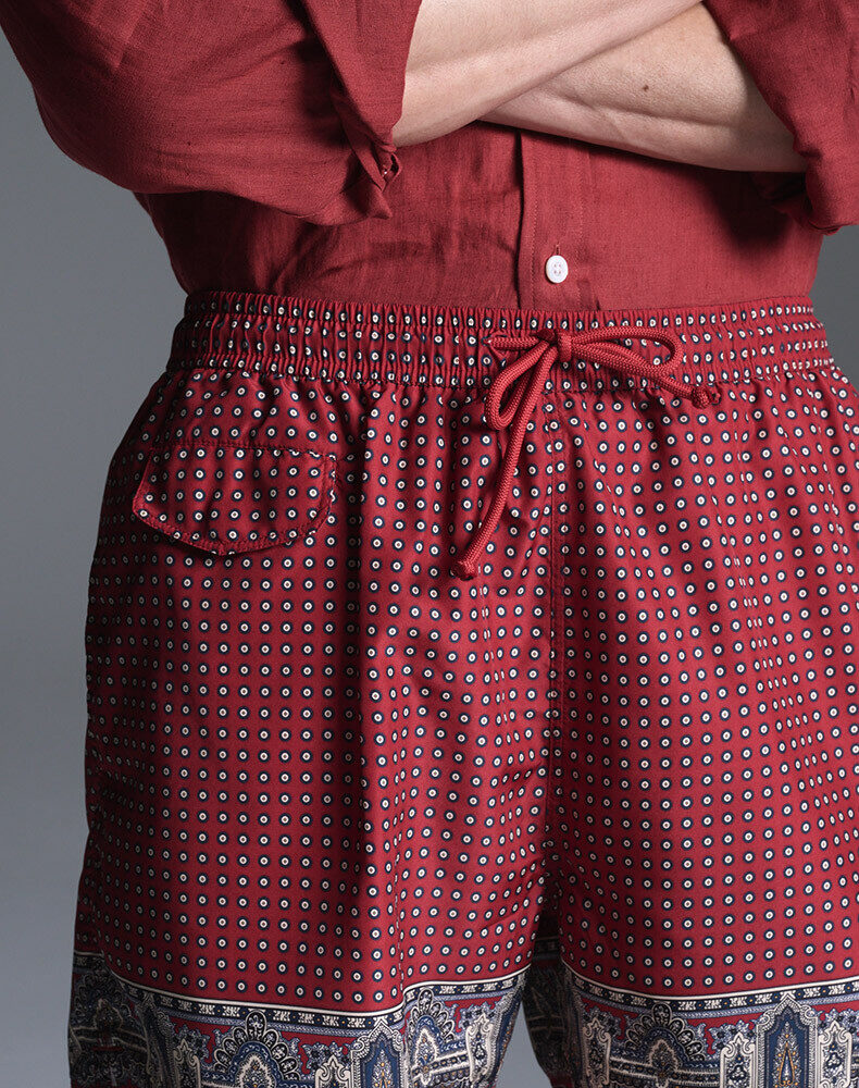 Linen Drill 5 Pocket Trousers, view 4