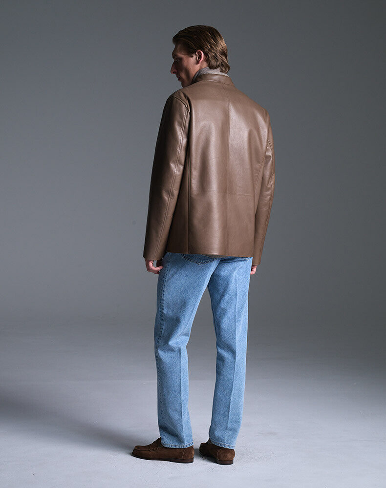 Suede Overshirt, view 3