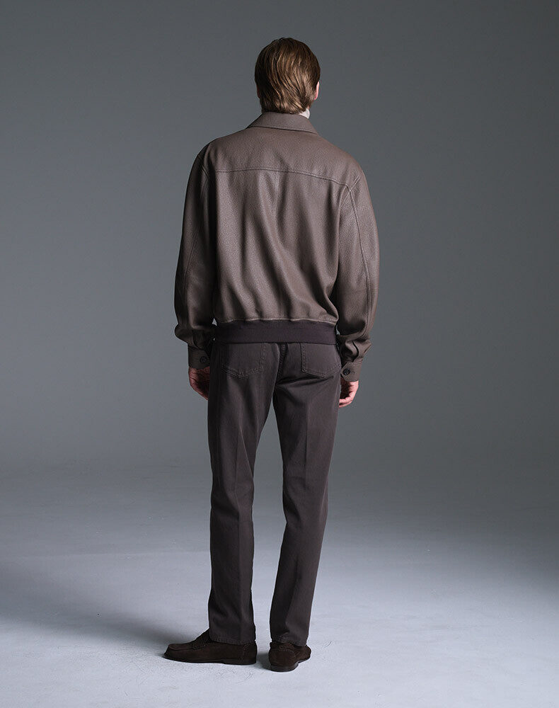 Suede Driving Jacket, view 3