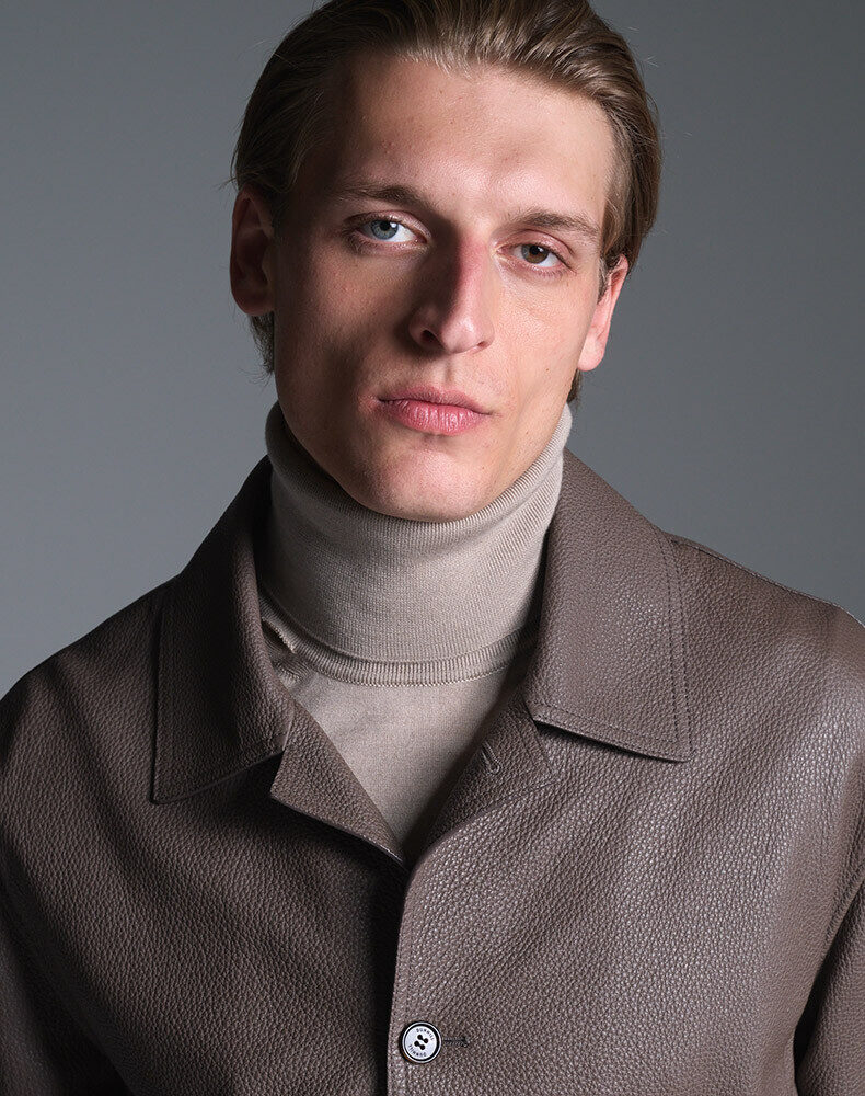 Suede Driving Jacket, view 4