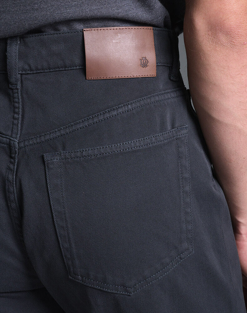 Sea Island Cotton 5 Pocket Jeans, view 4