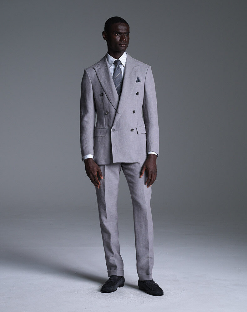 Super 120's Wool Point Collar Bomber
