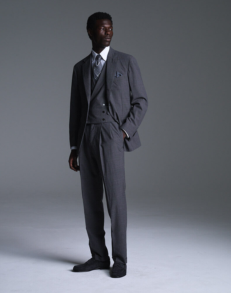 Reversible Cashmere Silk Gilet