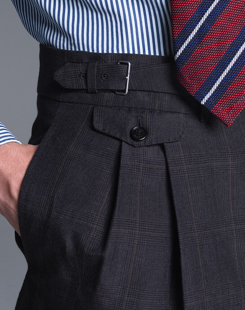 Belgravia Wool Super 150 Trousers, view 4