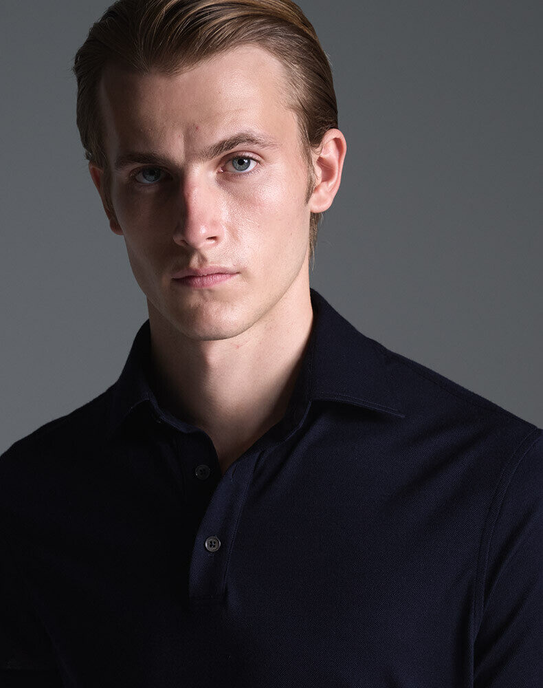 AD Cypher Cotton Piqué Short Sleeve Polo, view 4